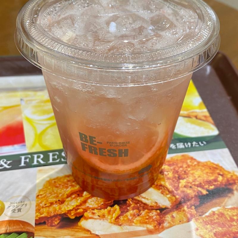 ICE クラフトいちごレモネードソーダ(フレッシュネスバーガー カラフルタウン岐阜店 )