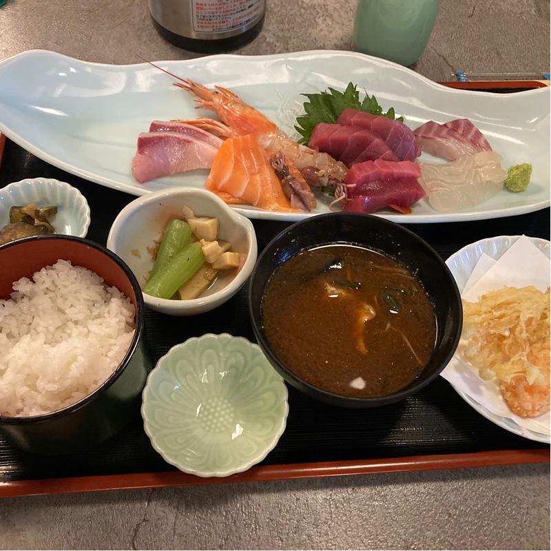 刺身定食(すし処 一魚一会)