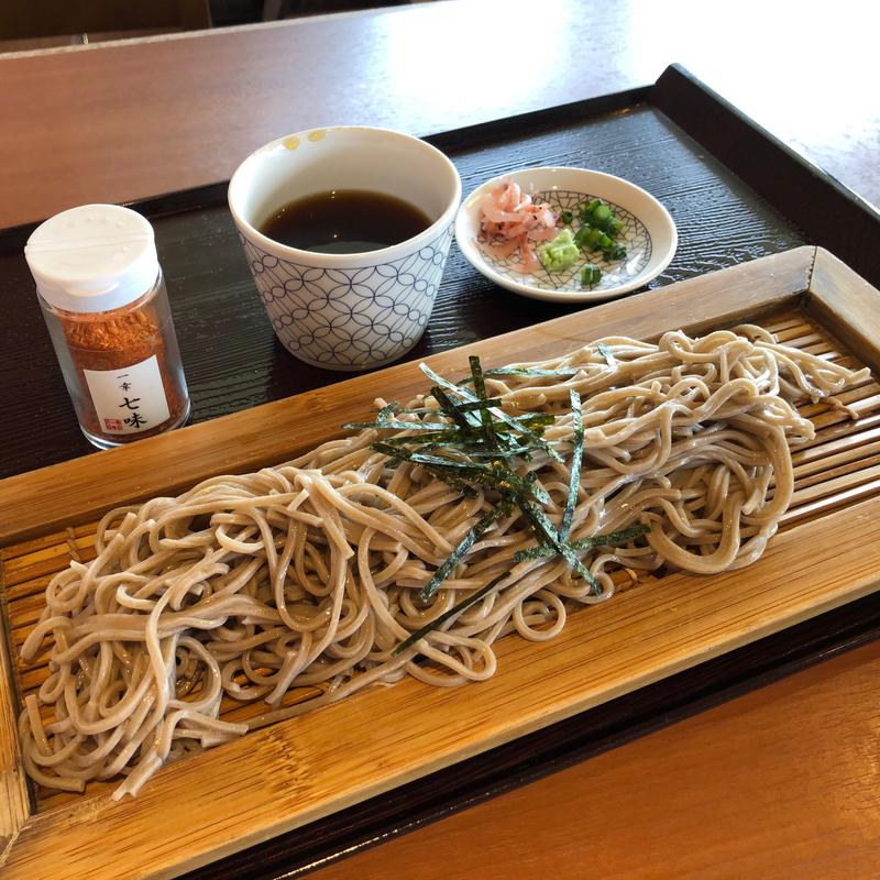 桜エビそば（小天丼と桜エビそばセット）(一幸 船橋店)