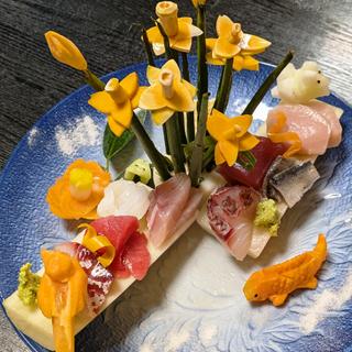 刺身盛り合わせ(食味亭山力 )