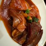 5種ミックスホルモン（味噌ダレ）(焼肉　山河 亀有店 )