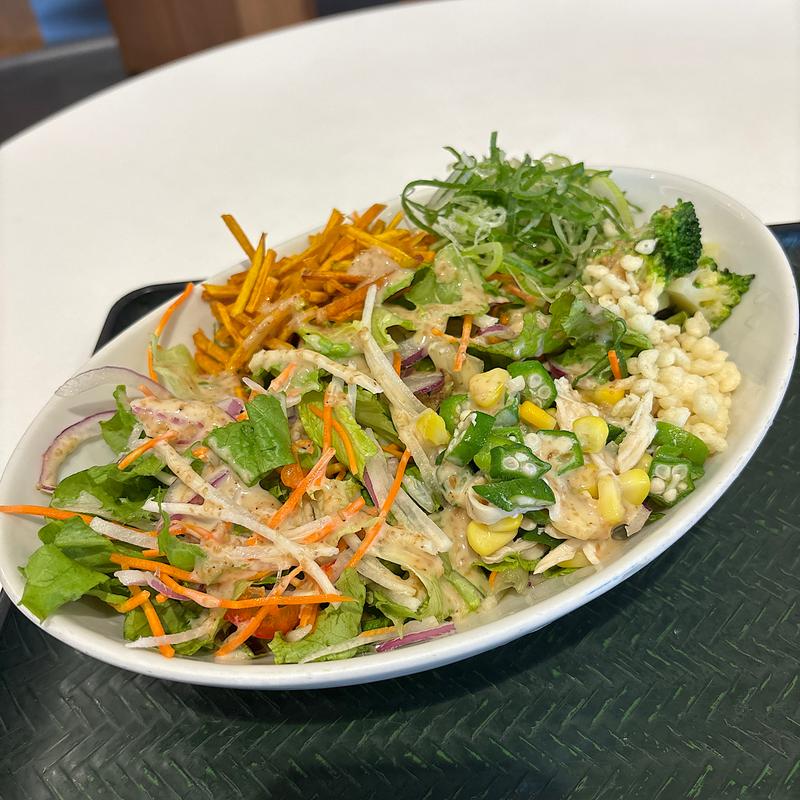 10種類のサラダうどん（小）(はなまるうどん ベニバナウォーク桶川店)