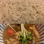 豚付け蕎麦