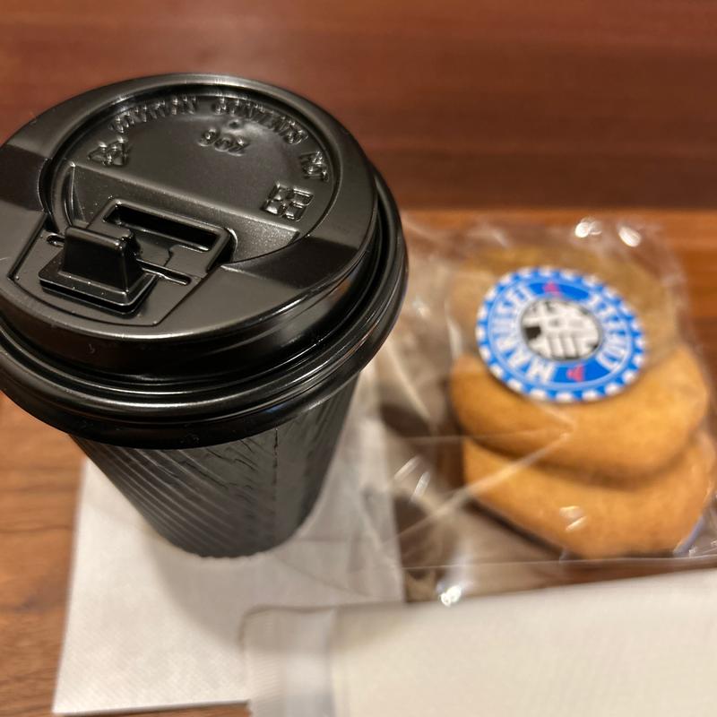 コーヒーとクッキー(マルセイコーヒー)
