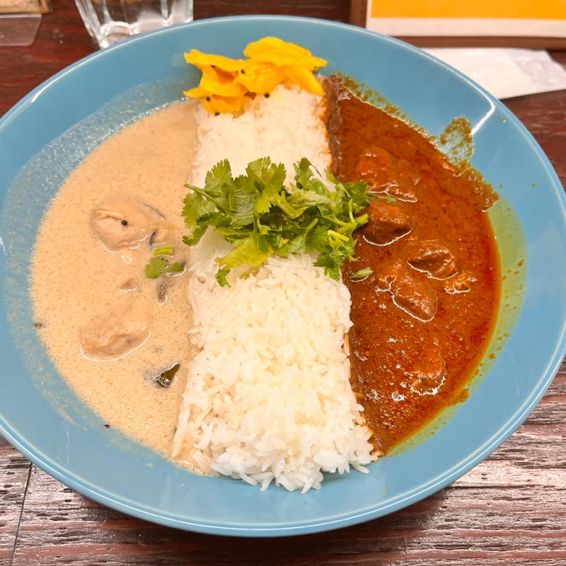 2種盛り(エピタフカレー)