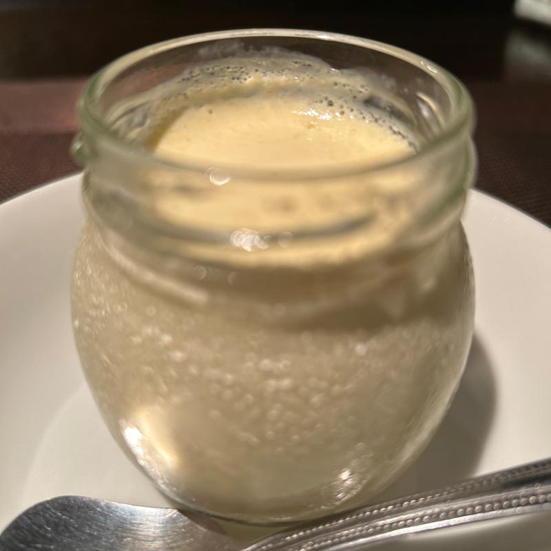 自家製プリン(カレーハウス三木谷)