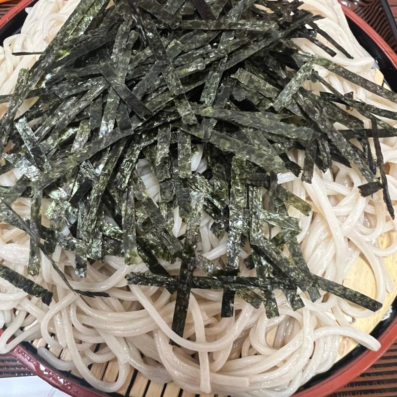 ざるそば(長寿庵)