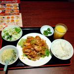 油淋鶏定食