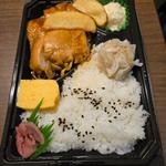 チキン照り焼きと焼売弁当(ドミー 豊田山之手店)