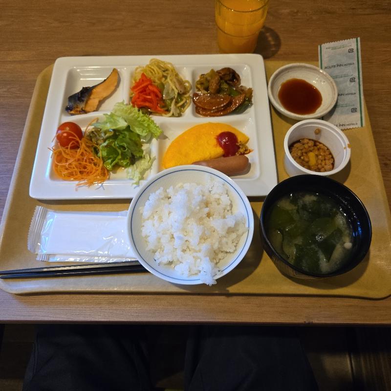 朝ごはん(ルートイングランティア東海 Spa & Relaxation)