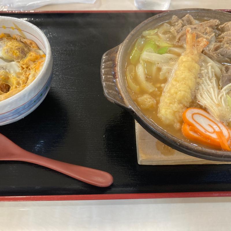 もつ煮込みうどん+ミニカツ丼(糸庄 アピタ店 )