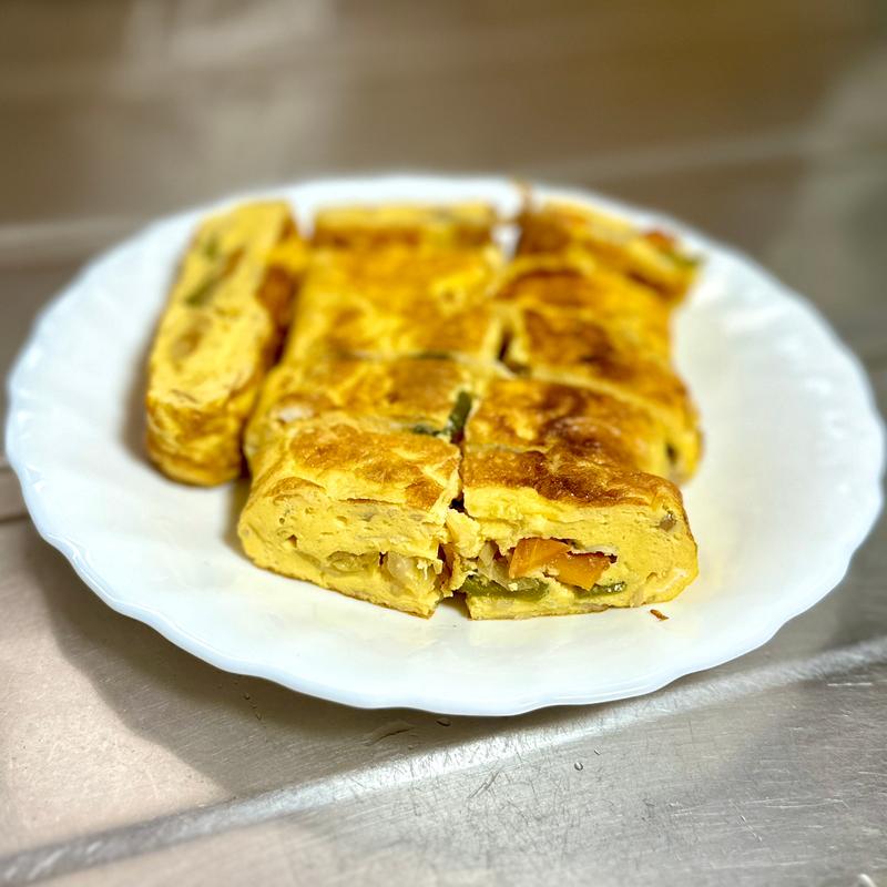 肉野菜入り卵焼き(ベルクス 東墨田店)