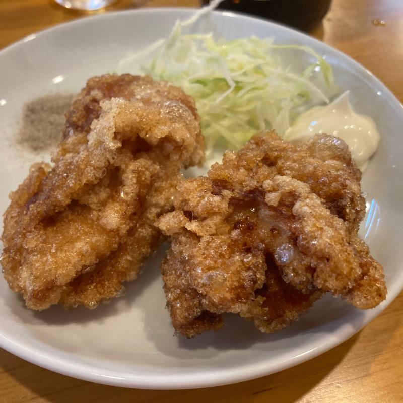てら田やの唐揚げ(麺飯食堂 てら田や)