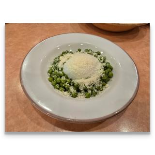 柔らか青豆の温サラダ