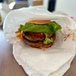 ダブル新とびきりトマト＆レタス　〜和風ジンジャーソース〜(モスバーガー押上店)