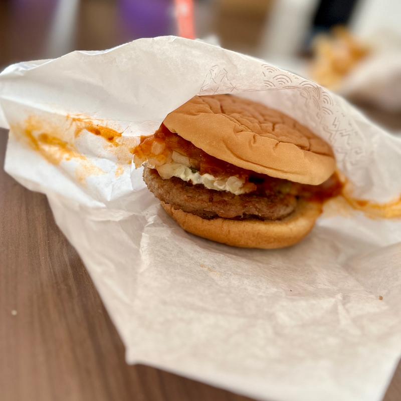 スパイシーモスバーガー(モスバーガー押上店)