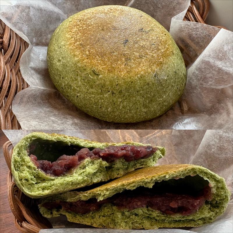 よもぎあんぱん(ハースブラウン 南万騎が原)