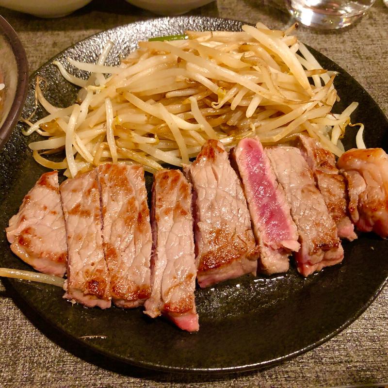 サーロインステーキセット(ステーキしゃぶしゃぶ パンドラ)