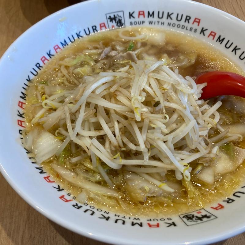 おいしいラーメン　中盛(どうとんぼり神座 ビーンズ赤羽店)