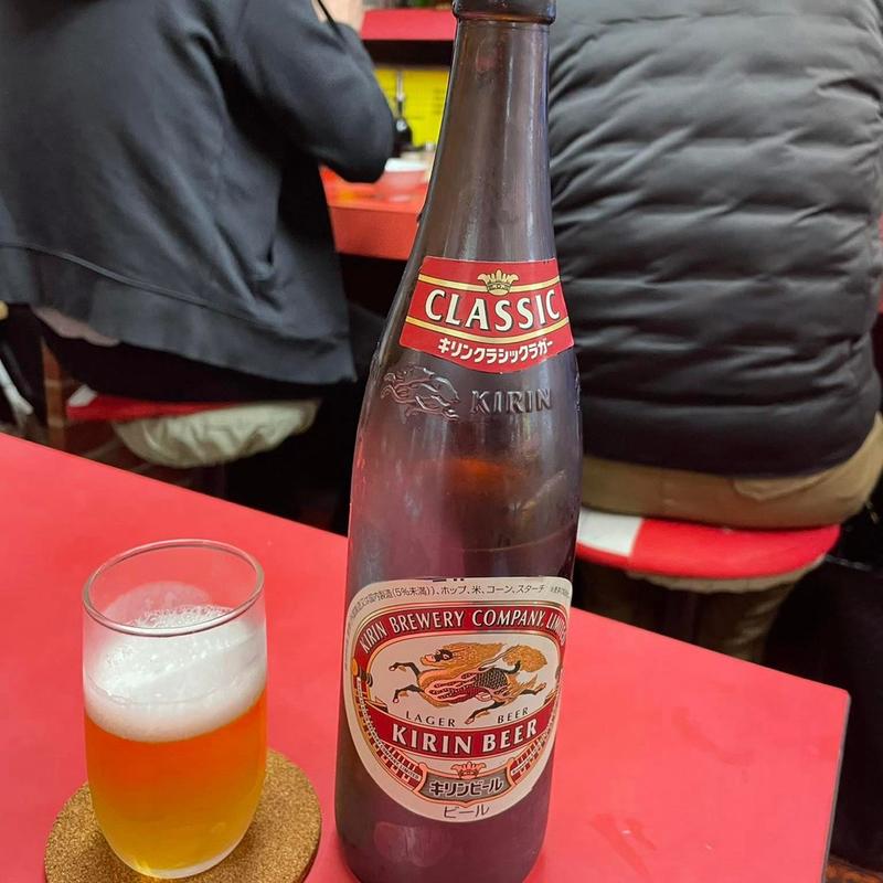 瓶ビール(亀有飯店)