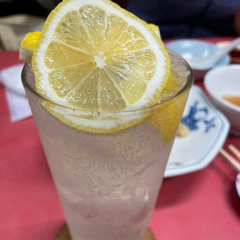 生レモンサワー(亀有飯店)
