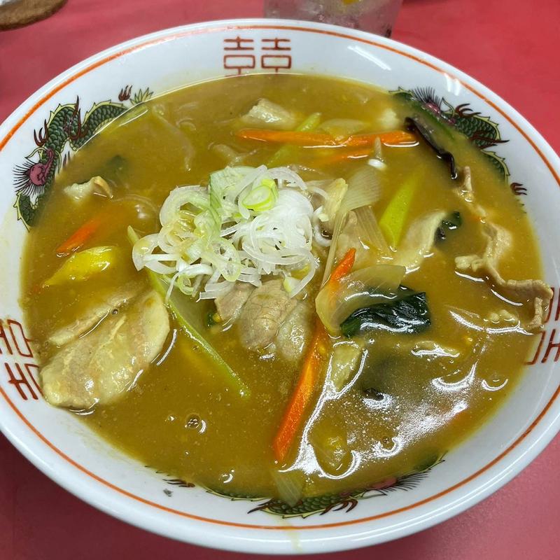 カレー南蛮そば(亀有飯店)