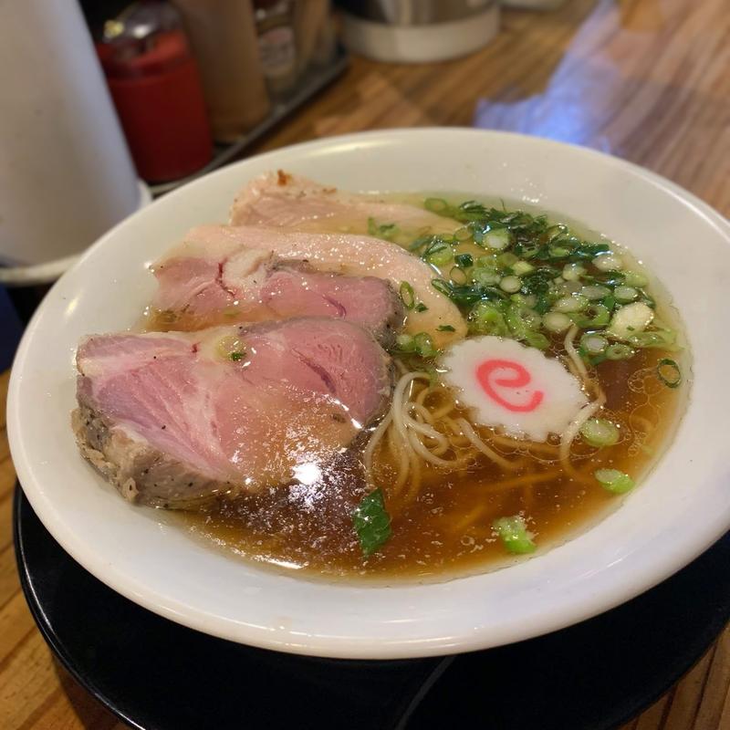 鯛にぼしラーメン レアチャーシュー(走麺屋 本店)