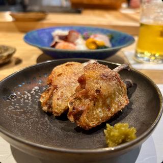 手羽唐揚げ(おでん割烹 菜を、)