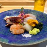 お造り盛り合わせ(おでん割烹 菜を、)