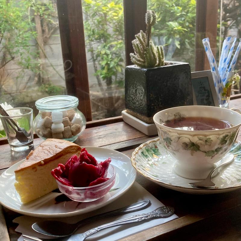 ケーキセット(cafe　マロニエ （マロニエ）)