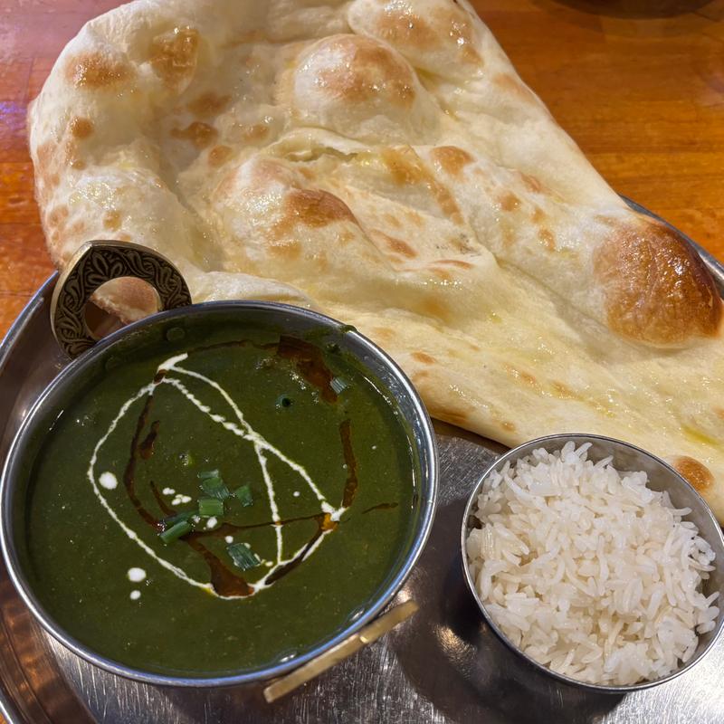 ディナーカレーセット（サグマトン）(2020インディアンキッチン)