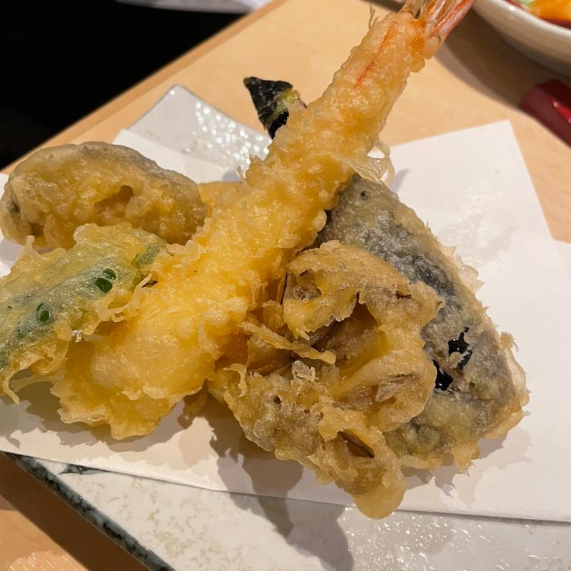 天ぷら盛り合わせ(ななや)