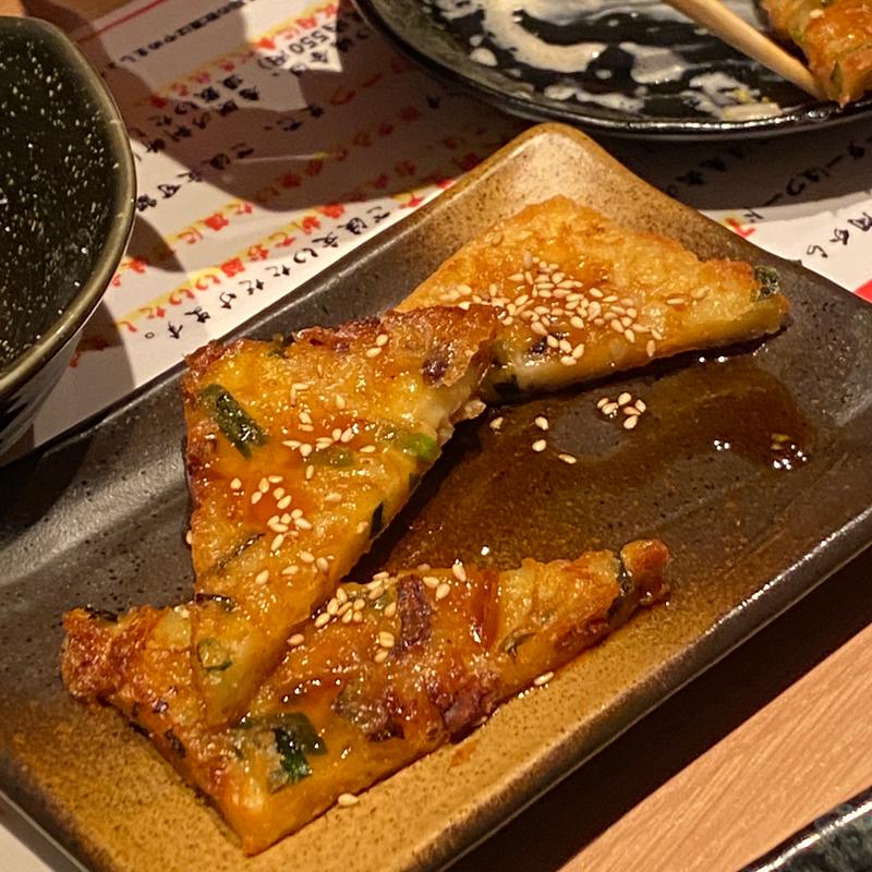 チヂミ(餃子のかっちゃん中洲店)