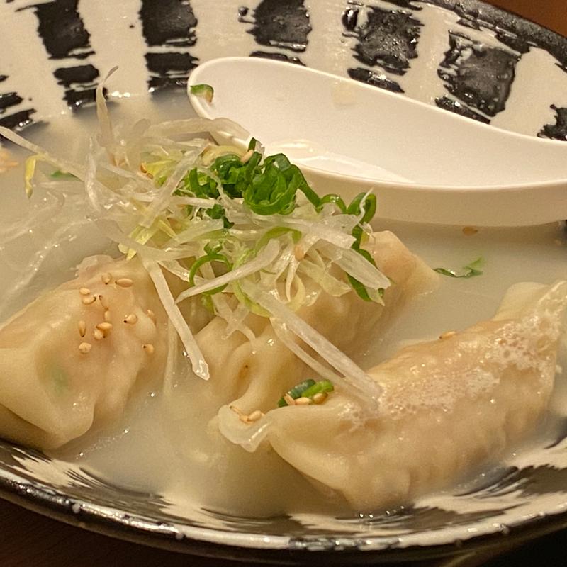 水餃子(餃子のかっちゃん中洲店)