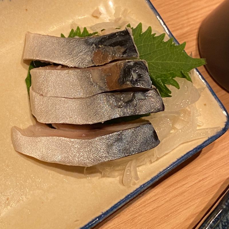 〆サバ(餃子のかっちゃん中洲店)