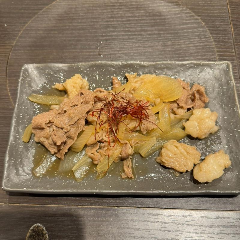 純但馬牛と牛筋焼き牛皿(純但馬牛 美方 powered by GORIO 東京駅グランスタ東京)