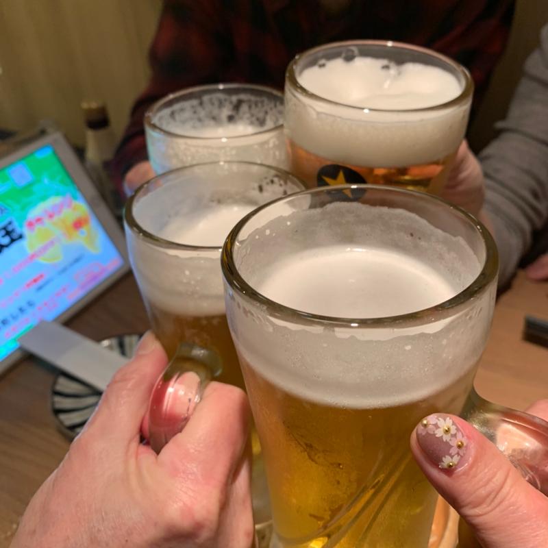 サッポロ黒ラベル生(ねぎま三ぞう 池袋西口店)