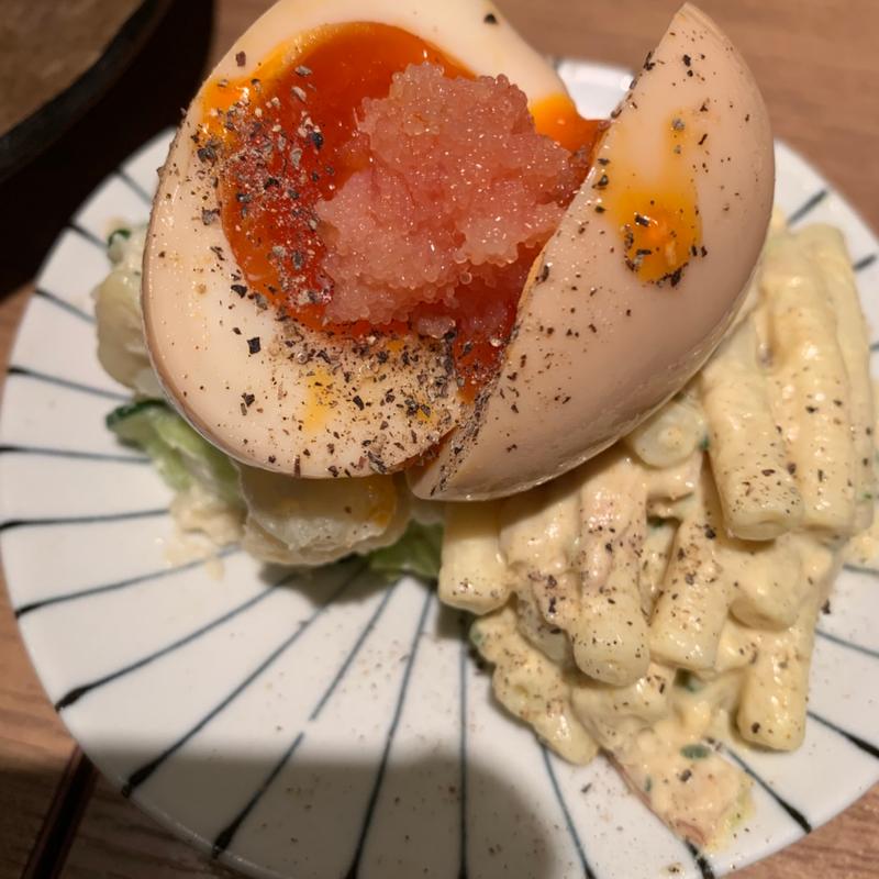 ポテマカあごだし明太のせ(ねぎま三ぞう 池袋西口店)