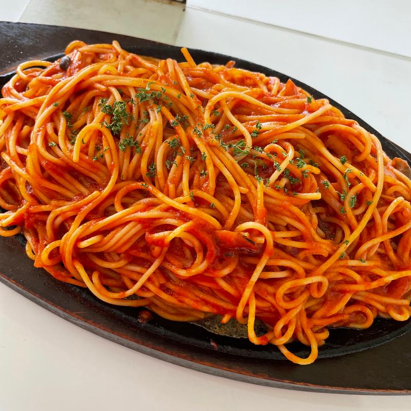 鉄板ナポリタン(風来樓（ふくろう）)