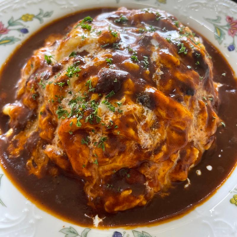 ふくろう風オムライス(風来樓 )