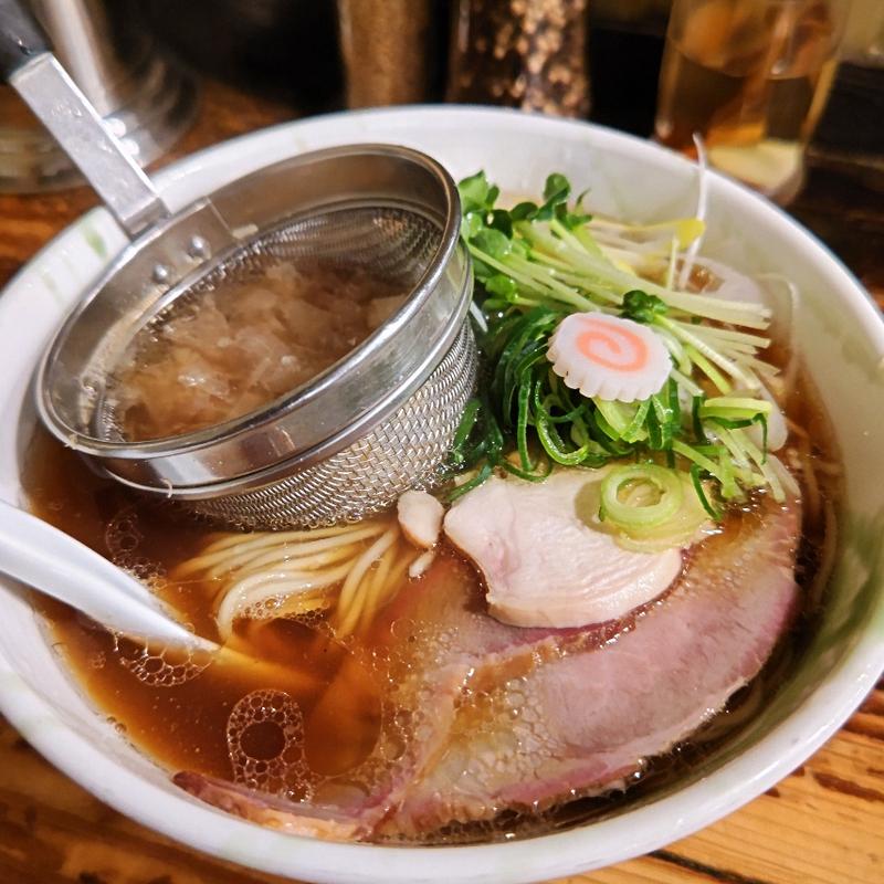 追い鶏節らーめん正油(G麺7)