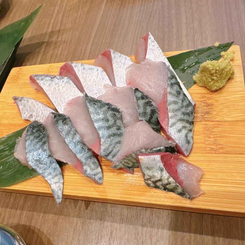 真サバ刺身(魚屋に毛のはえた様なお店、京都つりや)
