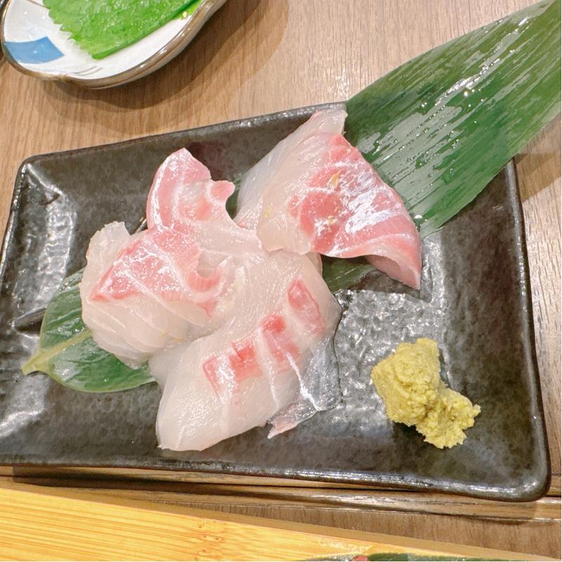 真鯛刺身(魚屋に毛のはえた様なお店、京都つりや)