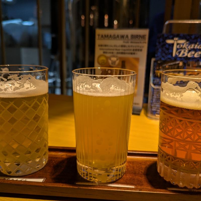 3種飲み比べセット(東海道BEER川崎宿工場)