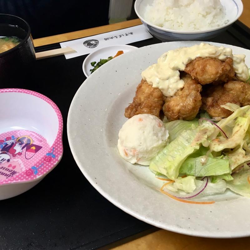 チキン南蛮定食(セントロランド 道の駅 あすぱる大崎)
