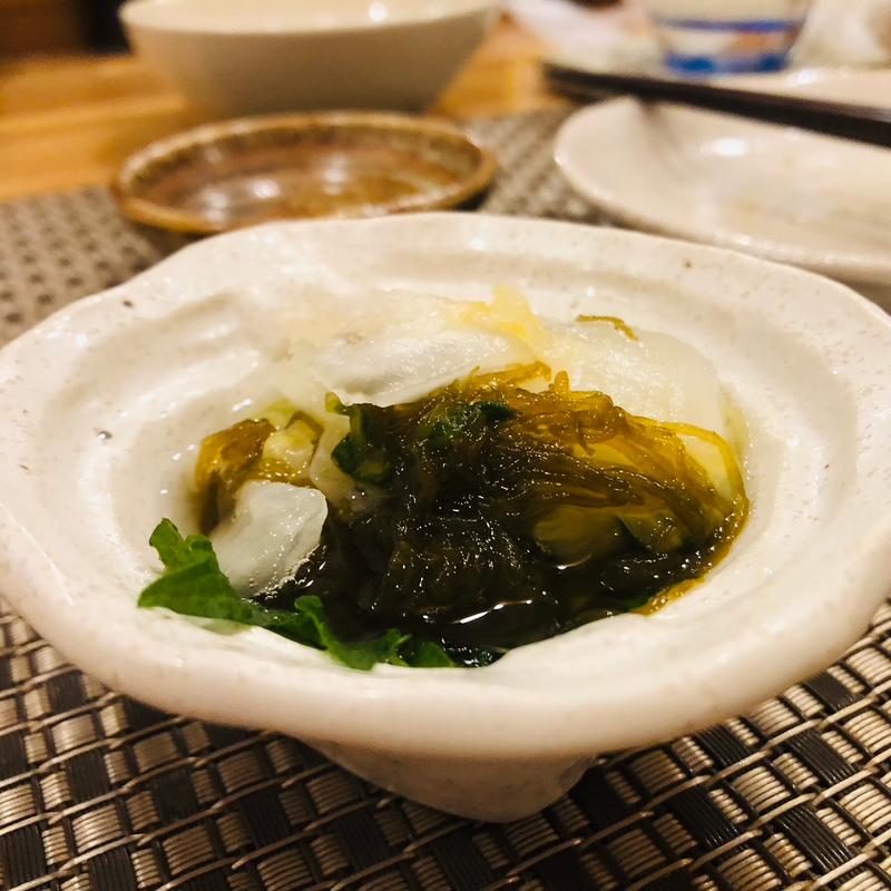 もずく酢(北海道おばんざい いそ田)