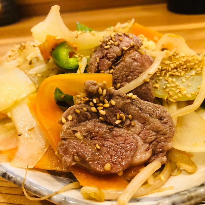 生ラムジンギスカン(北海道おばんざい いそ田)