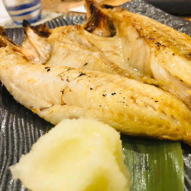 キンキ開き　(北海道おばんざい いそ田)