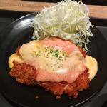 明太チーズささみかつ定食