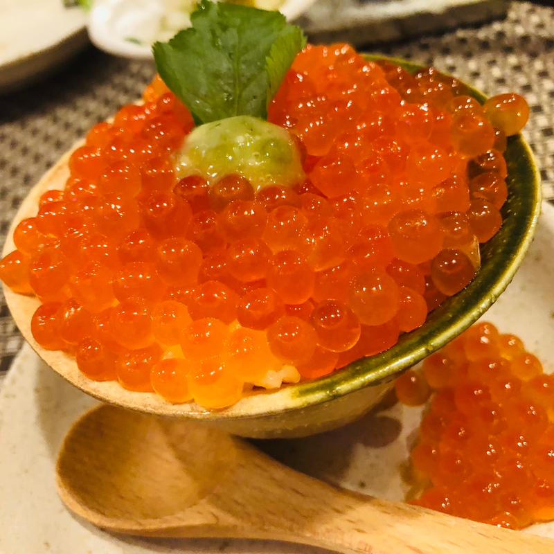 こぼれミニいくら丼(北海道おばんざい いそ田)